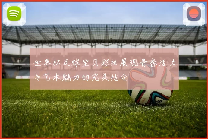 世界杯足球宝贝彩绘展现青春活力与艺术魅力的完美结合